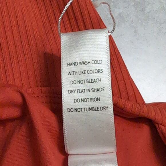 Andie Swim Asbury Rib One Piece Siren Swimwear Bathing Suit Size M New - Picture 7 of 10